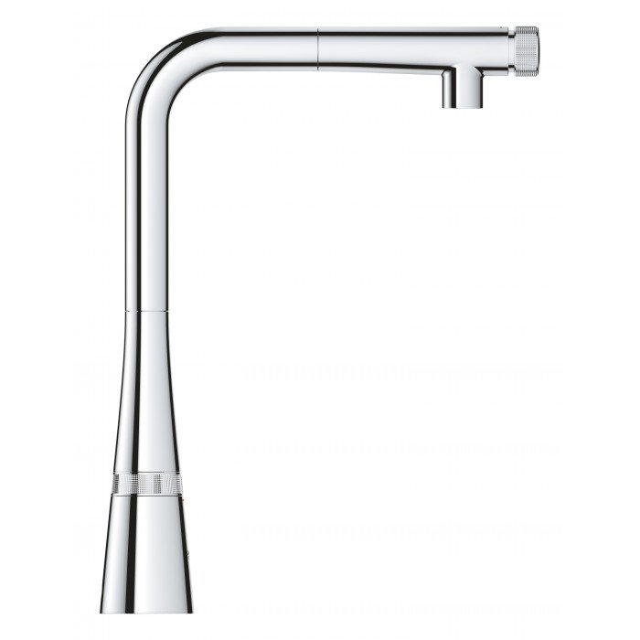 Змішувач для кухні з висувним виливом Grohe Zedra SmartControl (31593002)