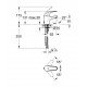 Смеситель для раковины S-размера Grohe Euroeco New (32881000) Смеситель для раковины S-размера Grohe Euroeco New (32881000)