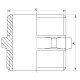 Ніпель Koer WM.N10 - 1 '' (KR2992) Ніпель Koer WM.N10 - 1 '' (KR2992)