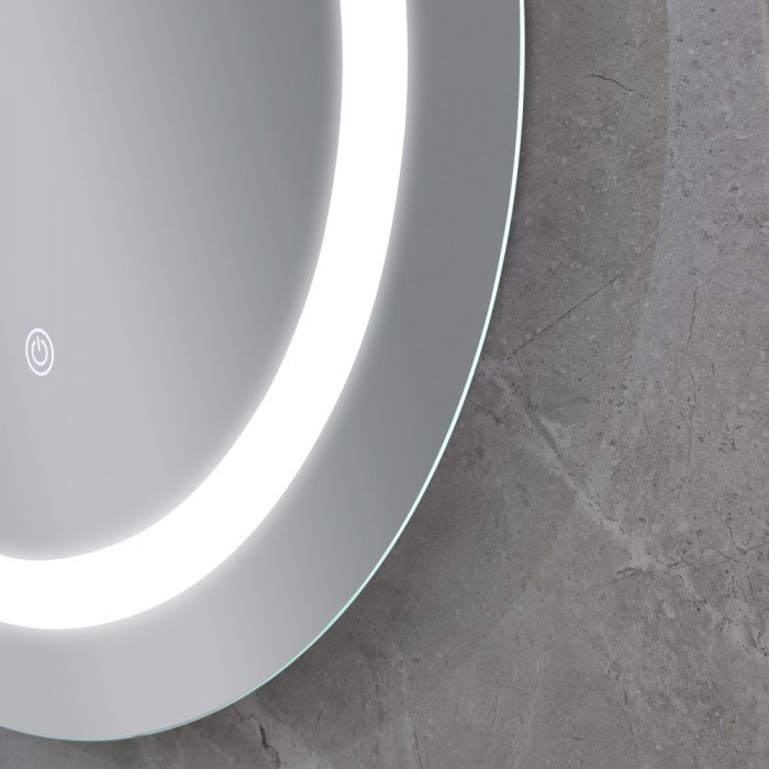 Зеркало Mixxus PLAIN MC03-60 с Led Touch, Anti-fog, димером, регулятором яркости (MI6662)