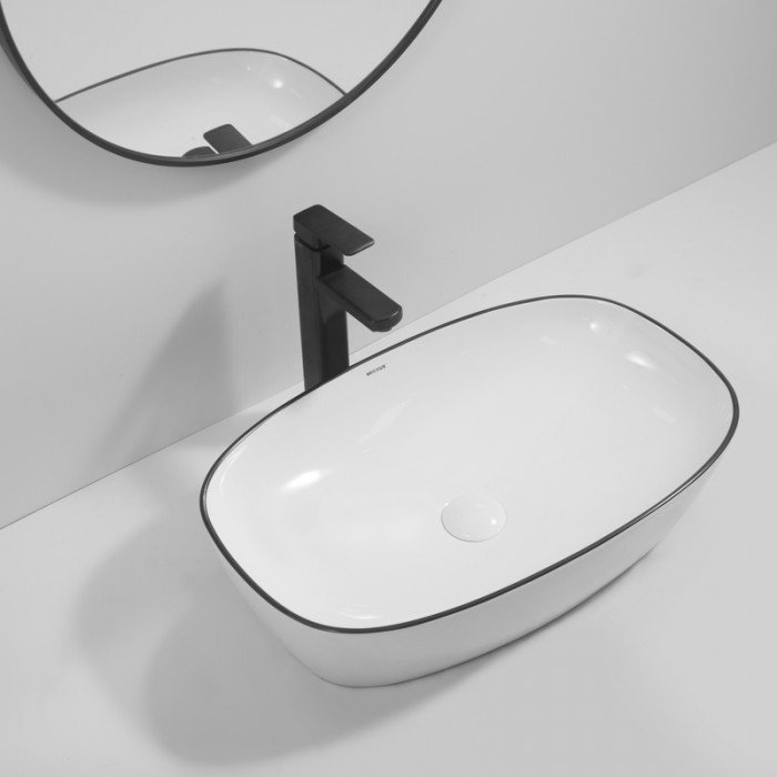 Раковина накладная Mixxus Premium DIVERSE-0111 EDGE BLACK 600х380х140mm (MP6562) Раковина накладная Mixxus Premium DIVERSE-0111 EDGE BLACK 600х380х140mm (MP6562)