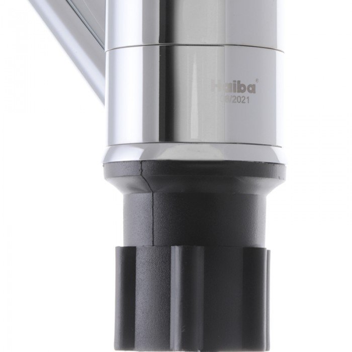 Смеситель для умывальника Haiba Onix 555 (излив 15 см) (HB0324) Смеситель для умывальника Haiba Onix 555 (излив 15 см) (HB0324)