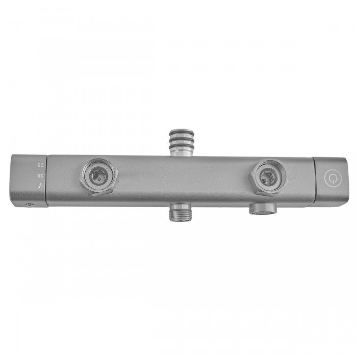 Душова колона зі змішувачем з алюмінію CHAMPION PBC-009-J SILVER, 3 режими (CH6547)