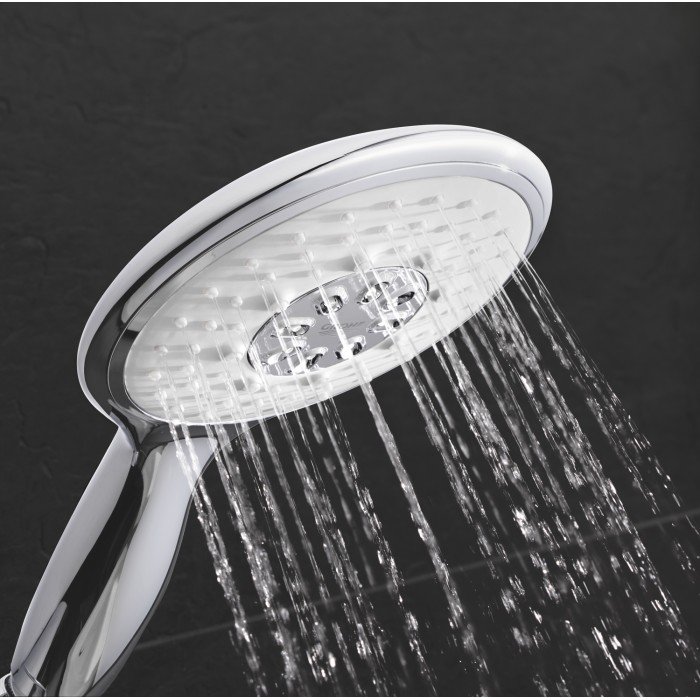 Душевой набор с держателем, 4 режима струи Grohe Power&Soul (27742000)