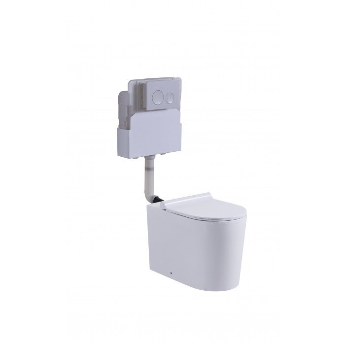 Інсталяційний бачок для підлогового унітазу Koer KT-0405 420x120x750mm без панелі змиву (KR5314)