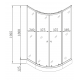 Душевая кабина с низким поддоном Mixxus PLAIN SCT02-90x90x195-FB SATIN матовое стекло 4мм (MI6896) Душевая кабина с низким поддоном Mixxus PLAIN SCT02-90x90x195-FB SATIN матовое стекло 4мм (MI6896)