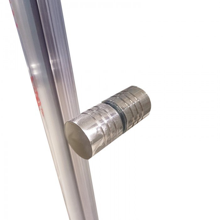 Душова кабіна без піддону Koer SR SC05-90x90x195-TR-01 прозоре скло Easy Clean 6мм, хром (KR5