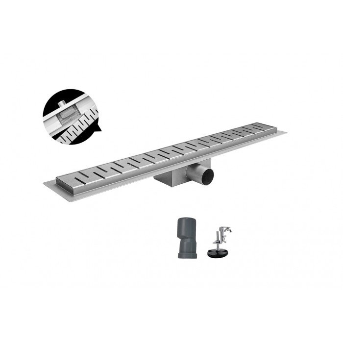 Душевой трап из нержавеющей стали SUS304 Koer FD05-70x600 (AC0709) Душевой трап из нержавеющей стали SUS304 Koer FD05-70x600 (AC0709)