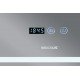 Зеркало Mixxus WARM MR02-90x70-CASE с Led Touch, Anti-fog, димером, регулятором яркости, часами (MI