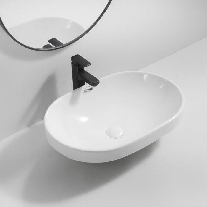 Раковина врезная на столешницу Mixxus Premium ELLIPSE-1601 600х400х190mm с переливом (MP6569) Раковина врезная на столешницу Mixxus Premium ELLIPSE-1601 600х400х190mm с переливом (MP6569)