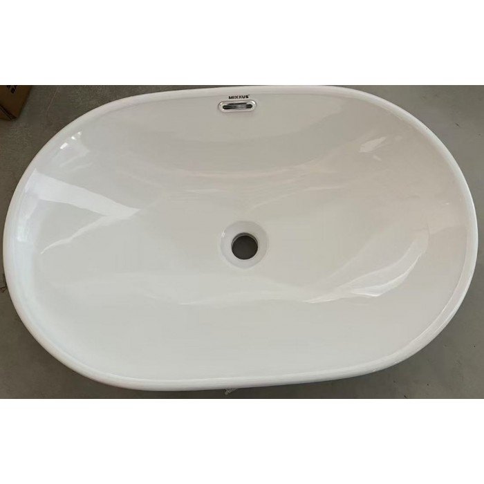 Раковина врезная на столешницу Mixxus Premium ELLIPSE-1601 600х400х190mm с переливом (MP6569) Раковина врезная на столешницу Mixxus Premium ELLIPSE-1601 600х400х190mm с переливом (MP6569)