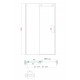 Двері в нішу Koer SR SD01-120x200-TR-12 прозоре скло Easy Clean 8мм, матове золото (KR5377) Двері в нішу Koer SR SD01-120x200-TR-12 прозоре скло Easy Clean 8мм, матове золото (KR5377)