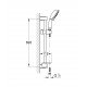 Душовий гарнітур зі штангою, 4 режими струменю Grohe New Tempesta Rustic (26086001) Душовий гарнітур зі штангою, 4 режими струменю Grohe New Tempesta Rustic (26086001)