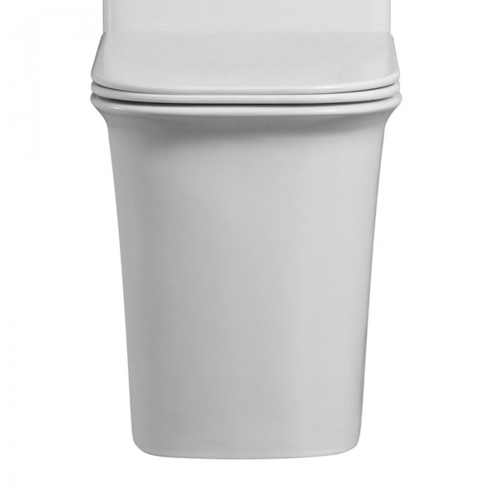 Чаша унітазу-компакту Mixxus Wave-0404-R Bowl 630х350х805 Rimless без сидіння (MI8362)