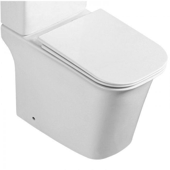 Чаша унітазу-компакту Mixxus Wave-0404-R Bowl 630х350х805 Rimless без сидіння (MI8362)