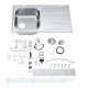 Кухонна мийка Grohe EX-2 Sink K401 (31566SD0) Кухонна мийка Grohe EX-2 Sink K401 (31566SD0)