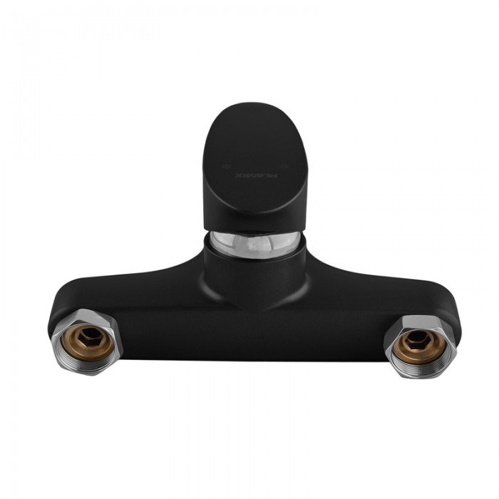 Смеситель для ванны Plamix CEZAR-009 EURO SET Matte black, со шлангом, лейкой и кронштейном (PM0693 Смеситель для ванны Plamix CEZAR-009 EURO SET Matte black, со шлангом, лейкой и кронштейном (PM0693