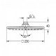 Верхний душ d 230 мм Grohe Rainshower Allure 230 (27479000)