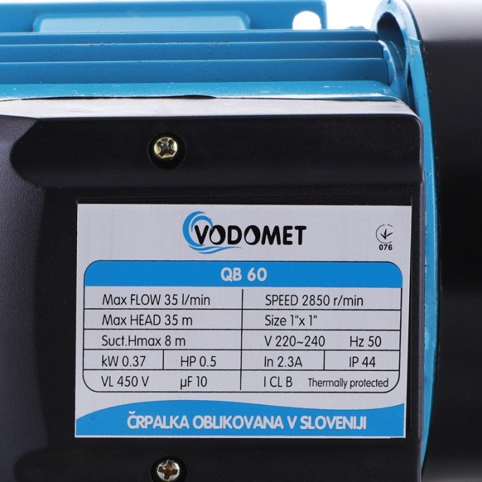 Насос поверхностный вихревой Vodomet QB60 (VO0021)