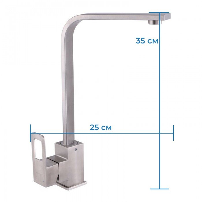 Кухонный смеситель Mixxus FIT 011 (SS2819) Кухонный смеситель Mixxus FIT 011 (SS2819)