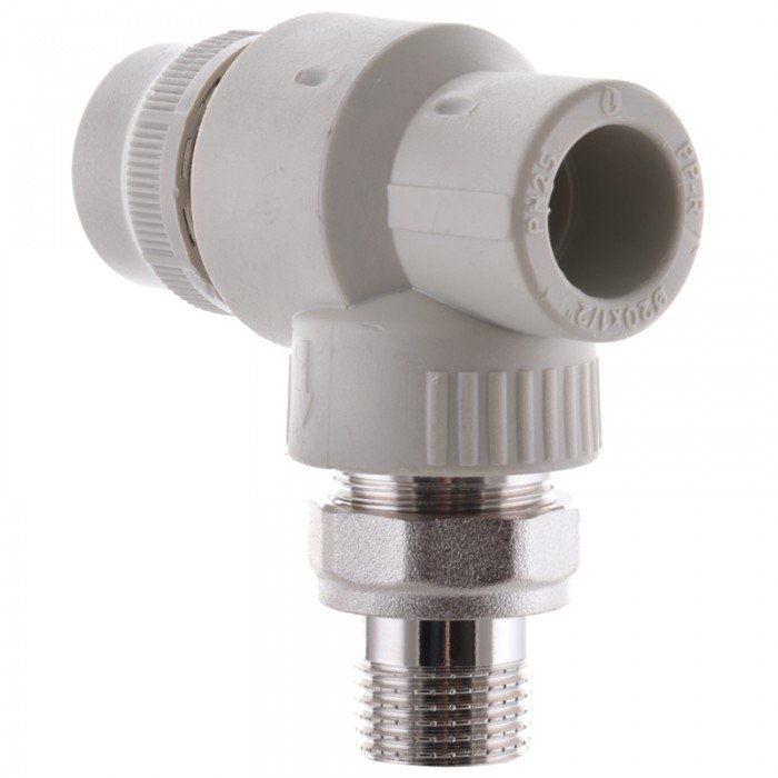 Кран термостатический угловой PPR 20x1/2 Koer K0149.PRO (KP0189)