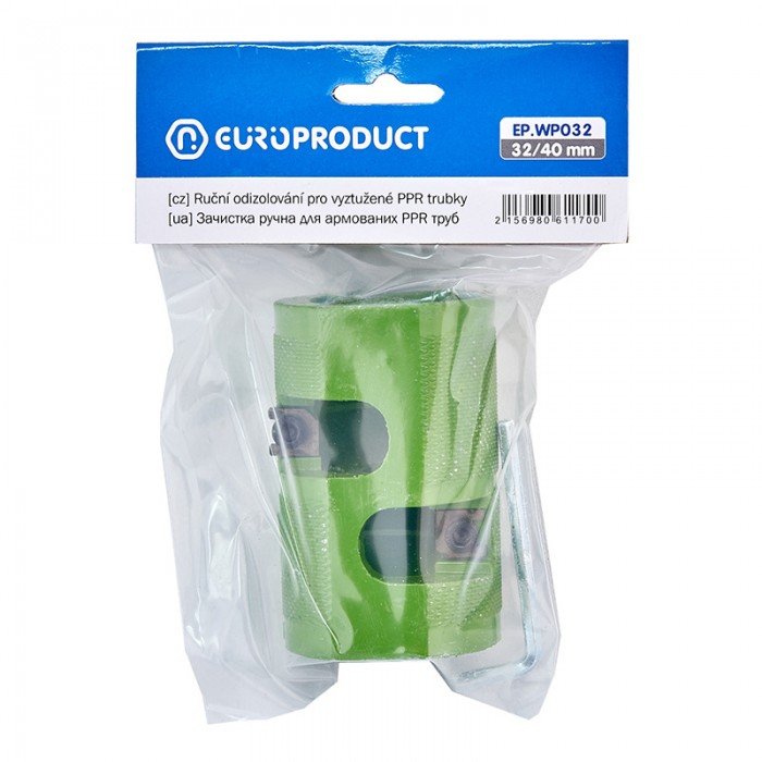 Зачистка ручная для армированных труб Europroduct EP.WP032 PPR 32/40mm (EP6117) Зачистка ручная для армированных труб Europroduct EP.WP032 PPR 32/40mm (EP6117)