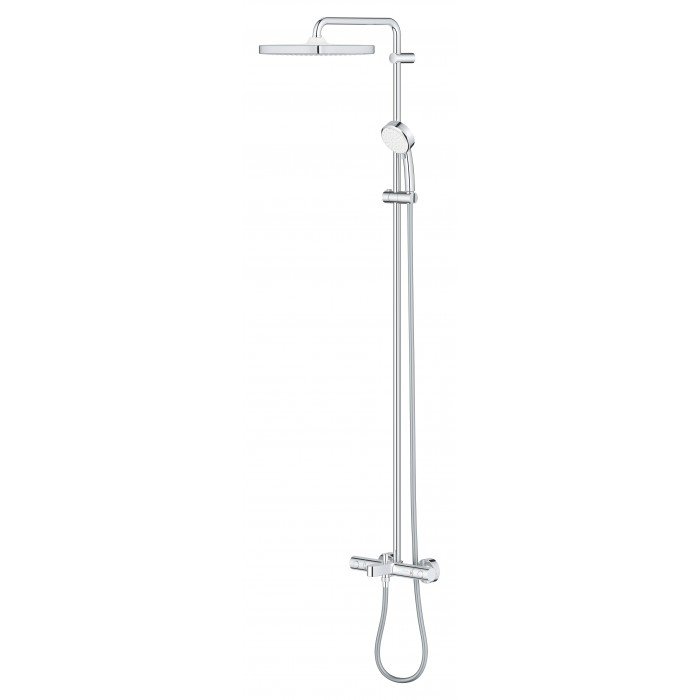 Душова система з термостатом для ванни Grohe New Tempesta Cosmop. System (26691000) Душова система з термостатом для ванни Grohe New Tempesta Cosmop. System (26691000)