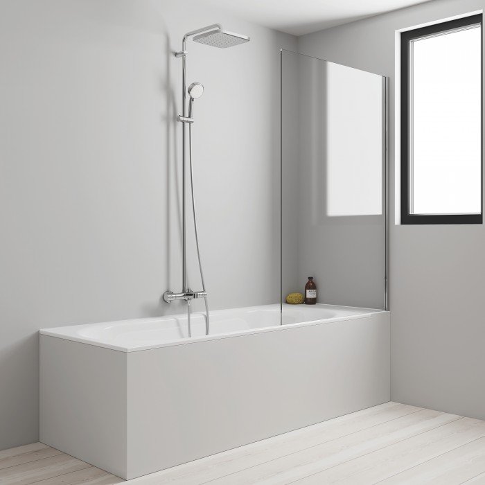 Душова система з термостатом для ванни Grohe New Tempesta Cosmop. System (26691000) Душова система з термостатом для ванни Grohe New Tempesta Cosmop. System (26691000)