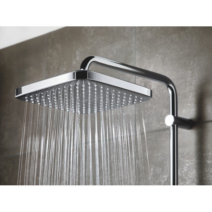 Душова система з термостатом для ванни Grohe New Tempesta Cosmop. System (26691000) Душова система з термостатом для ванни Grohe New Tempesta Cosmop. System (26691000)