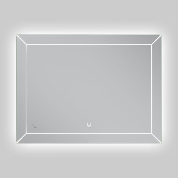 Зеркало Mixxus Premium CUBIC MR14-80x60-Reverse с Led Touch, Anti-fog, димером, регулятором яркости