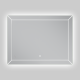 Зеркало Mixxus Premium CUBIC MR14-80x60-Reverse с Led Touch, Anti-fog, димером, регулятором яркости