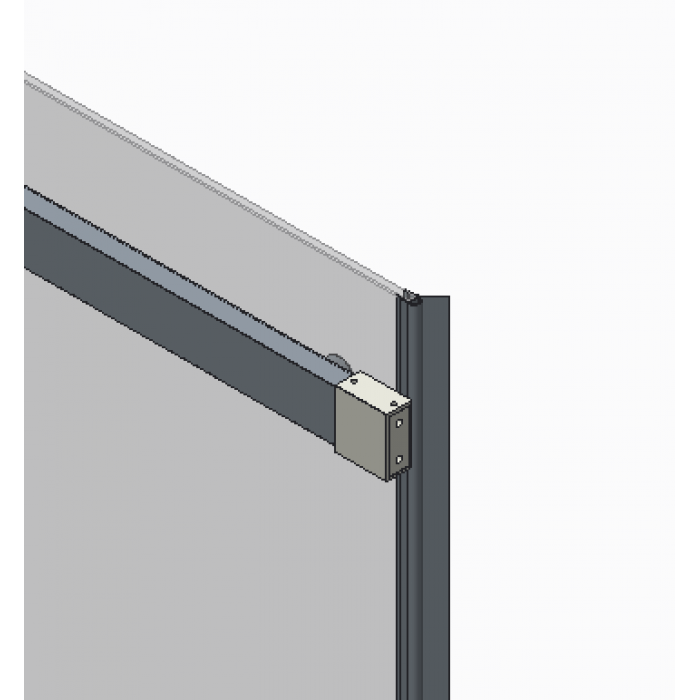 Дверь в нишу Koer SR SD02-140x200-TR-01 прозрачное стекло Easy Clean 8мм, хром (KR5383) Дверь в нишу Koer SR SD02-140x200-TR-01 прозрачное стекло Easy Clean 8мм, хром (KR5383)