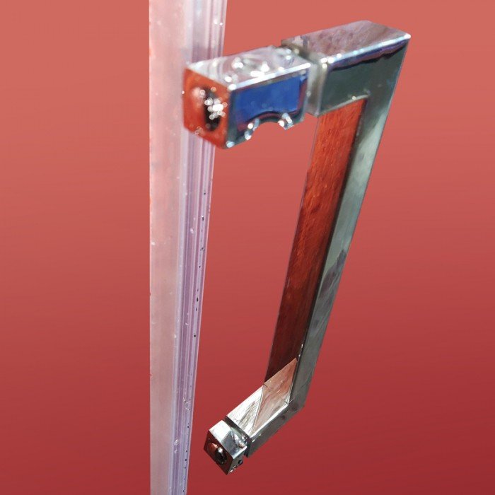 Дверь в нишу Koer SR SD02-140x200-TR-01 прозрачное стекло Easy Clean 8мм, хром (KR5383) Дверь в нишу Koer SR SD02-140x200-TR-01 прозрачное стекло Easy Clean 8мм, хром (KR5383)