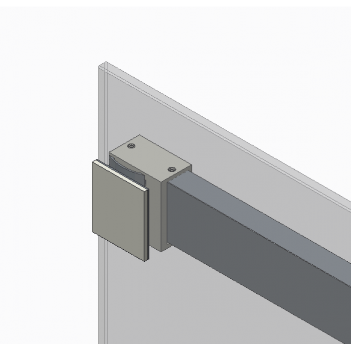Дверь в нишу Koer SR SD02-140x200-TR-01 прозрачное стекло Easy Clean 8мм, хром (KR5383) Дверь в нишу Koer SR SD02-140x200-TR-01 прозрачное стекло Easy Clean 8мм, хром (KR5383)