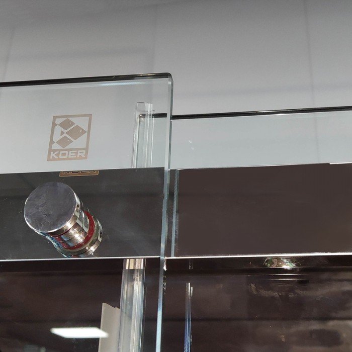 Дверь в нишу Koer SR SD02-140x200-TR-01 прозрачное стекло Easy Clean 8мм, хром (KR5383) Дверь в нишу Koer SR SD02-140x200-TR-01 прозрачное стекло Easy Clean 8мм, хром (KR5383)