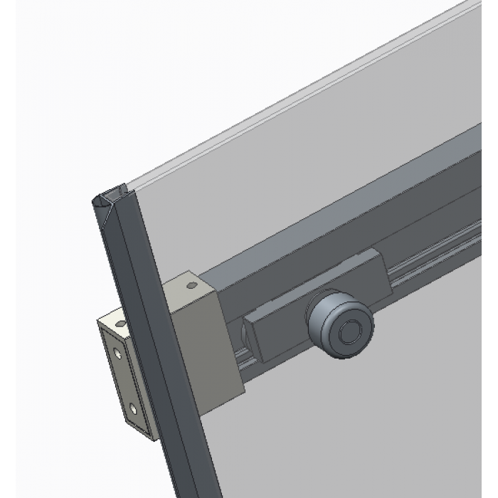 Дверь в нишу Koer SR SD02-140x200-TR-01 прозрачное стекло Easy Clean 8мм, хром (KR5383) Дверь в нишу Koer SR SD02-140x200-TR-01 прозрачное стекло Easy Clean 8мм, хром (KR5383)