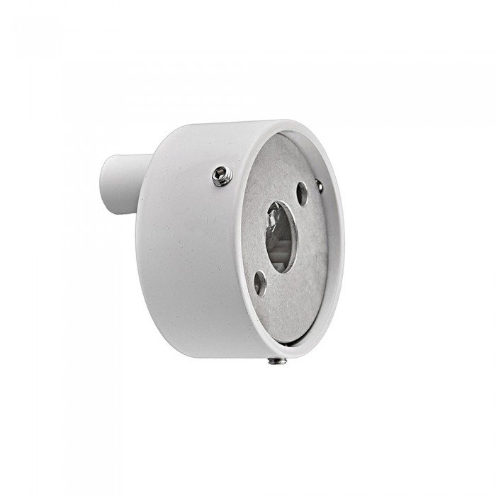 Чашка декоративна Mixxus TCC-01 WHITE (кругла) для маскування кабелю (колір білий) (MI6639)