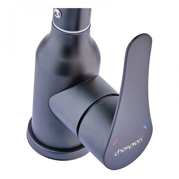 Смеситель для кухни Champion SAP-011 Black (нерж. сталь) (CH6149) Смеситель для кухни Champion SAP-011 Black (нерж. сталь) (CH6149)