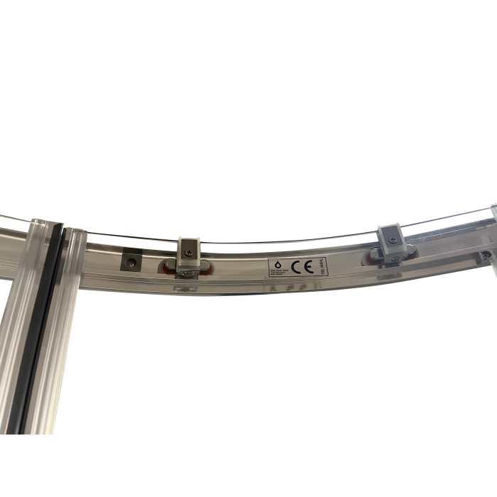 Душевая кабина без поддона Koer SR SC04-100x100x195-TR-01 прозрачное стекло Easy Clean 5мм, хром (K