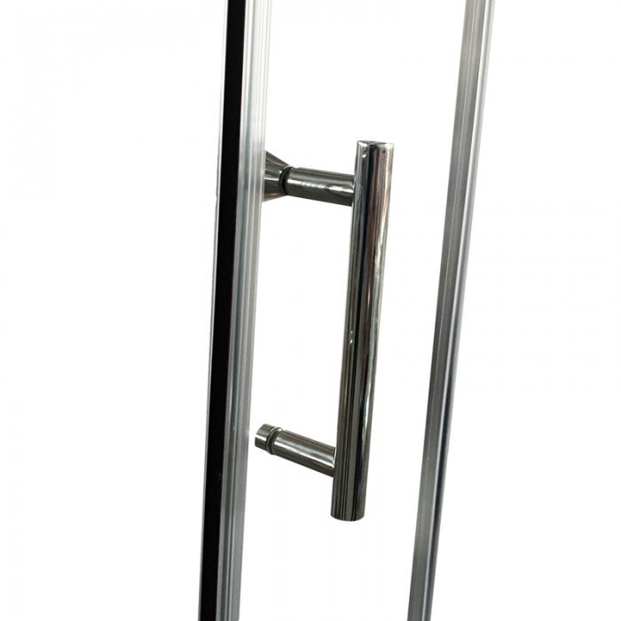 Душевая кабина без поддона Koer SR SC04-100x100x195-TR-01 прозрачное стекло Easy Clean 5мм, хром (K