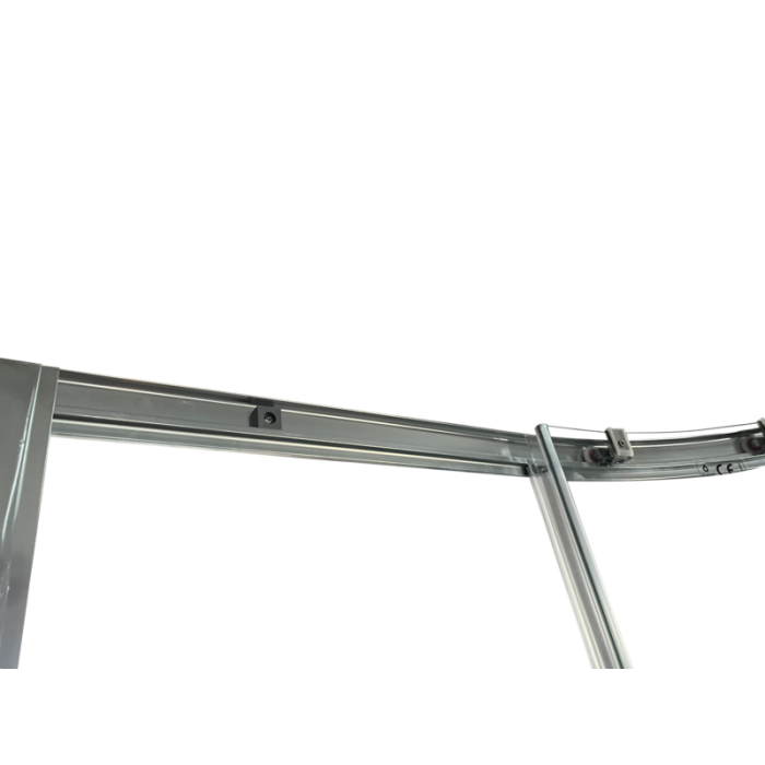 Душевая кабина без поддона Koer SR SC04-100x100x195-TR-01 прозрачное стекло Easy Clean 5мм, хром (K