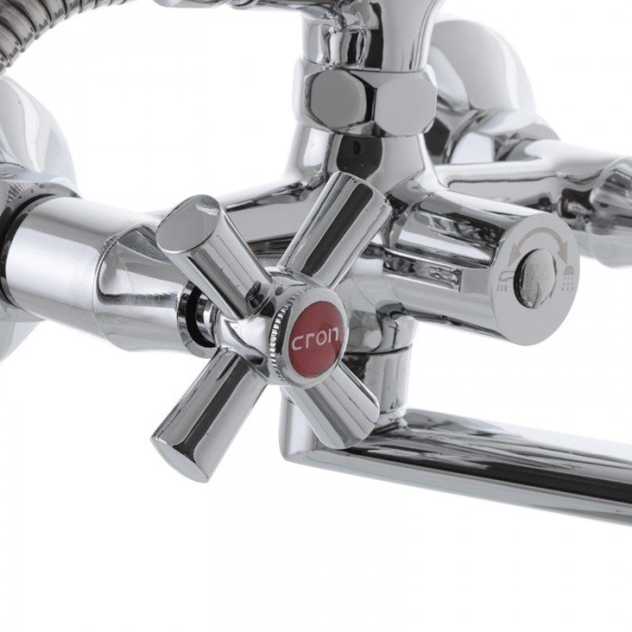 Смеситель для ванны Cron Polo 140 (CR0223)