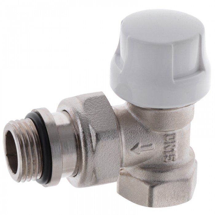 Кран термостатический "антипротечка" Europroduct EP.0302 - 1/2" (угловой) (EP6012)
