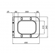 Сидение-крышка для унитаза Mixxus SEAT COVER WAVE-2001 с микролифтом 430х338х35mm (MI6693)