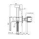 Смеситель для гигиенического душа Koer KB-23009-05 (Цвет черный) (KR3511) Смеситель для гигиенического душа Koer KB-23009-05 (Цвет черный) (KR3511)