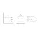 Биде подвесное Mixxus Premium Ellipse-0501 495x365x325mm (MP6469) Биде подвесное Mixxus Premium Ellipse-0501 495x365x325mm (MP6469)
