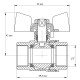 Кран шаровый Koer 1/2" ГГБ (KR.217) (KR0030)