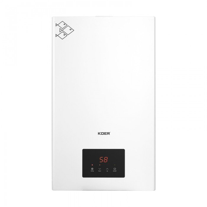Котел электрический одноконтурный KOER KWH.E0116 WHITE 16 кВт цвет белый (KR5562)