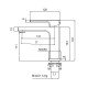 Змішувач для умивальника KOER KB-10009-01 (Колір хром) (KR3498) Змішувач для умивальника KOER KB-10009-01 (Колір хром) (KR3498)