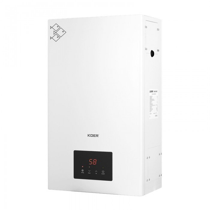 Котел электрический одноконтурный KOER KWH.E0112 WHITE 12 кВт цвет белый (KR5561)